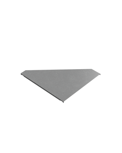 Крышка переходника левого 50-400 мм ПЛЮС КМ-Профиль (KPDplus50-400-L) в Комсомольске-на-Амуре Аксессуары для лотков Pintop.ru