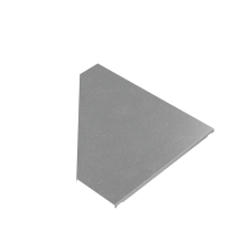 Крышка переходника левого 150-500 мм "ПЛЮС" КМ-Профиль (KPDplus150-500-L)