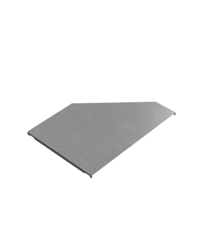 Крышка переходника левого 200-400 мм ПЛЮС КМ-Профиль (KPDplus200-400-L) в Комсомольске-на-Амуре Аксессуары для лотков Pintop.ru