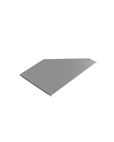 Крышка переходника левого 300-600 мм ПЛЮС HD85 КМ-профиль (KPDplus300-600-L HD85) в Комсомольске-на-Амуре Аксессуары для лотков Pintop.ru