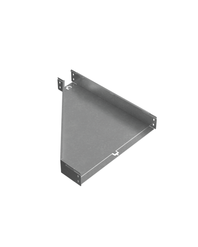 Переходник правый 80х100-500 мм ПЛЮC INOX304 КМ-Профиль (PDplus80-100-500-R INOX304) в Комсомольске-на-Амуре Аксессуары для лотков Pintop.ru