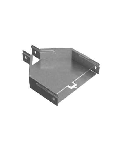 Переходник центральный 50х50-200 мм ПЛЮС HD КМ-Профиль (PDplus50-50-200-C HD) в Комсомольске-на-Амуре Аксессуары для лотков Pintop.ru