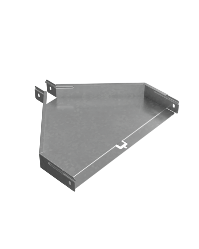 Переходник центральный 50х50-400 мм ПЛЮС INOX304 КМ-Профиль (PDplus50-50-400-C INOX304) в Комсомольске-на-Амуре Аксессуары для лотков Pintop.ru