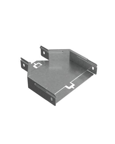 Переходник центральный 50х100-200 мм ПЛЮС INOX304 КМ-Профиль (PDplus50-100-200-C INOX304) в Комсомольске-на-Амуре Аксессуары для лотков Pintop.ru