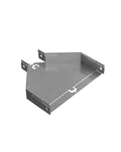 Переходник центральный 50х100-300 мм ПЛЮС КМ-Профиль (PDplus50-100-300-C) в Комсомольске-на-Амуре Аксессуары для лотков Pintop.ru