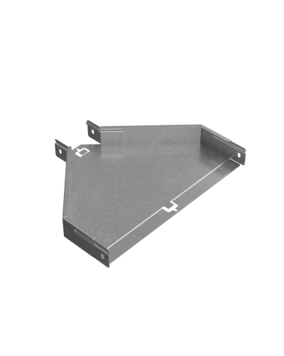 Переходник центральный 50х100-400 мм ПЛЮС INOX304 КМ-Профиль (PDplus50-100-400-C INOX304) в Комсомольске-на-Амуре Аксессуары для лотков Pintop.ru