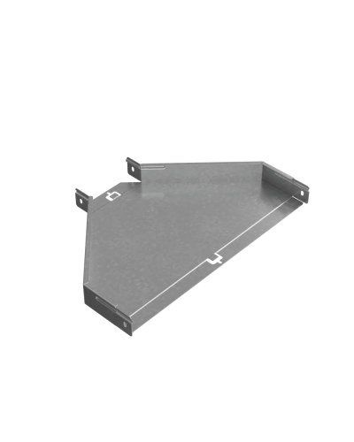 Переходник центральный 50х150-500 мм ПЛЮС INOX304 КМ-Профиль (PDplus50-150-500-C INOX304) в Комсомольске-на-Амуре Аксессуары для лотков Pintop.ru