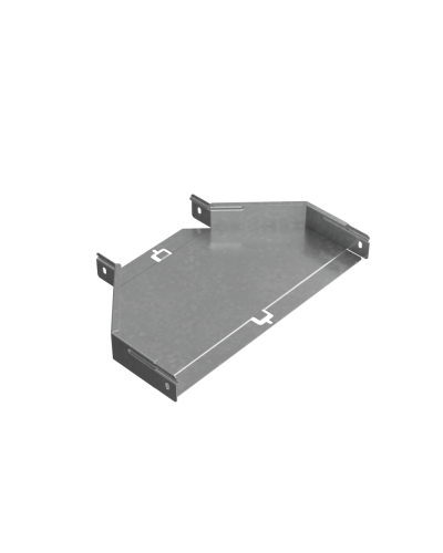 Переходник центральный 50х200-400 мм ПЛЮС HD КМ-Профиль (PDplus50-200-400-C HD) в Комсомольске-на-Амуре Аксессуары для лотков Pintop.ru