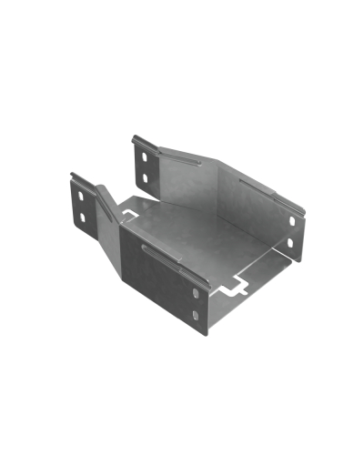 Переходник центральный 80х100-150 мм ПЛЮС HD КМ-Профиль (PDplus80-100-150-C HD) в Комсомольске-на-Амуре Аксессуары для лотков Pintop.ru