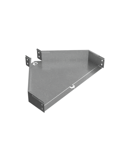 Переходник центральный 80х100-500 мм ПЛЮС INOX304 КМ-Профиль (PDplus80-100-500-C INOX304) в Комсомольске-на-Амуре Аксессуары для лотков Pintop.ru