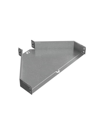 Переходник центральный 80х150-600 мм ПЛЮС INOX304 КМ-Профиль (PDplus80-150-600-C INOX304) в Комсомольске-на-Амуре Аксессуары для лотков Pintop.ru