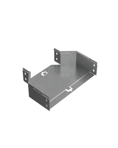 Переходник центральный 80х200-300 мм ПЛЮС HD85 КМ-профиль (PDplus80-200-300-C HD85) в Комсомольске-на-Амуре Аксессуары для лотков Pintop.ru