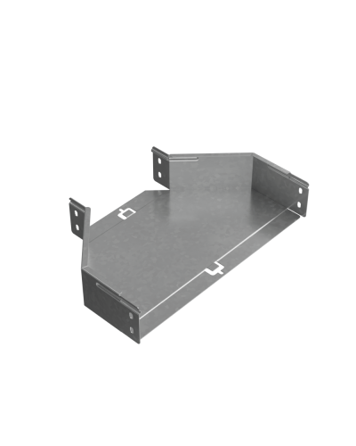 Переходник центральный 80х200-400 мм ПЛЮС INOX304 КМ-Профиль (PDplus80-200-400-C INOX304) в Комсомольске-на-Амуре Аксессуары для лотков Pintop.ru