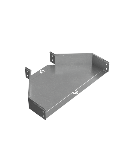 Переходник центральный 80х200-500 мм ПЛЮС HD КМ-Профиль (PDplus80-200-500-C HD) в Комсомольске-на-Амуре Аксессуары для лотков Pintop.ru