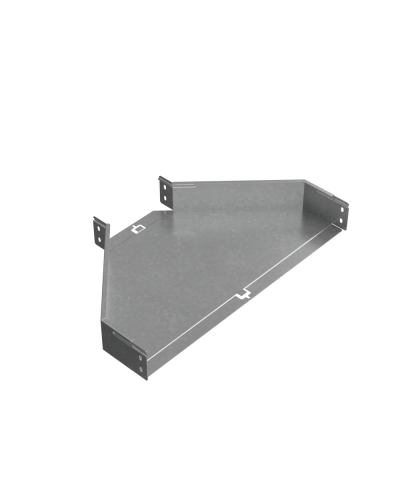 Переходник центральный 80х200-600 мм ПЛЮС INOX304 КМ-Профиль (PDplus80-200-600-C INOX304) в Комсомольске-на-Амуре Аксессуары для лотков Pintop.ru