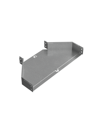 Переходник центральный 80х300-600 мм ПЛЮС INOX304 КМ-Профиль (PDplus80-300-600-C INOX304) в Комсомольске-на-Амуре Аксессуары для лотков Pintop.ru