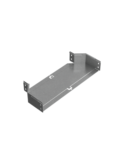 Переходник центральный 80х400-500 мм ПЛЮС INOX304 КМ-Профиль (PDplus80-400-500-C INOX304) в Комсомольске-на-Амуре Аксессуары для лотков Pintop.ru