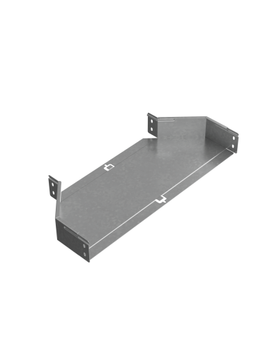 Переходник центральный 80х400-600 мм ПЛЮС INOX304 КМ-Профиль (PDplus80-400-600-C INOX304) в Комсомольске-на-Амуре Аксессуары для лотков Pintop.ru