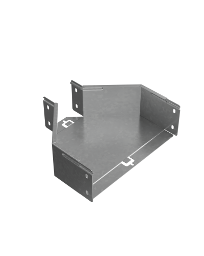 Переходник центральный 100х100-300 мм ПЛЮС HD КМ-Профиль (PDplus100-100-300-C HD) в Комсомольске-на-Амуре Аксессуары для лотков Pintop.ru