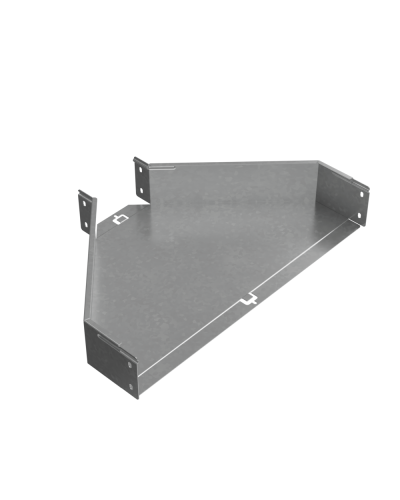 Переходник центральный 100х150-600 мм ПЛЮС HD КМ-Профиль (PDplus100-150-600-C HD) в Комсомольске-на-Амуре Аксессуары для лотков Pintop.ru