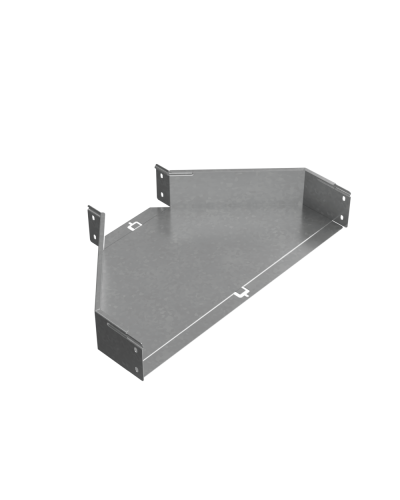 Переходник центральный 100х200-600 мм ПЛЮС HD КМ-Профиль (PDplus100-200-600-C HD) в Комсомольске-на-Амуре Аксессуары для лотков Pintop.ru