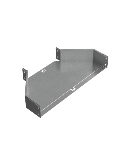 Переходник центральный 100х300-600 мм ПЛЮС INOX304 КМ-Профиль (PDplus100-300-600-C INOX304) в Комсомольске-на-Амуре Аксессуары для лотков Pintop.ru