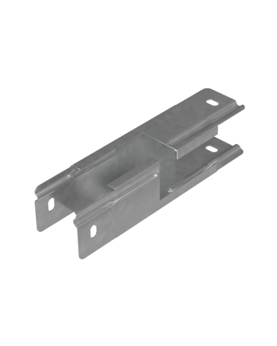 Поворот лотка по оси по часовой стрелке 50х50 мм ПЛЮС КМ-профиль (PORplus50-50) в Комсомольске-на-Амуре Аксессуары для лотков Pintop.ru