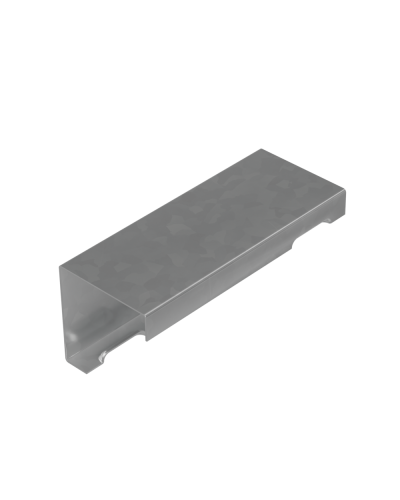 Крышка поворота лотка по оси по часовой стрелке 50 мм ПЛЮС HD85 КМ-профиль (KPORplus50 HD85) в Комсомольске-на-Амуре Аксессуары для лотков Pintop.ru