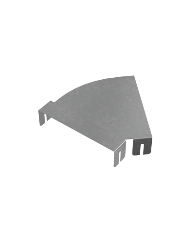 Крышка горизонтально-изменяемого угла 0-45 гр. 400 мм ПЛЮС HD КМ-Профиль (KIGLplus400 HD) в Комсомольске-на-Амуре Аксессуары для лотков Pintop.ru