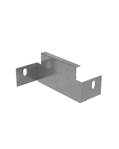 Переходник упрощенный 50х100 мм правый ПЛЮС INOX304 КМ-Профиль (PDPplus50-100 INOX304) в Комсомольске-на-Амуре Аксессуары для лотков Pintop.ru