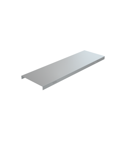 Крышка на вертикальный Т-ответвитель переходник 300-400 мм с разворотом трассы на 90 гр. (нижняя часть больше исходной) КМ-Профиль (KTDPV300-400) в Комсомольске-на-Амуре Аксессуары для лотков Pintop.ru