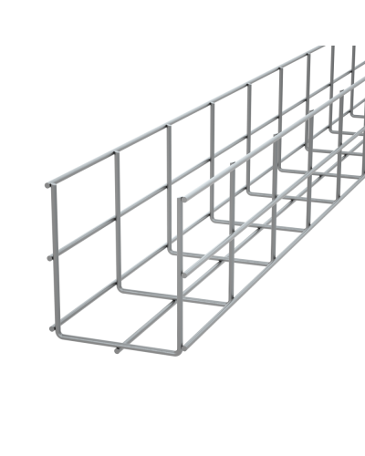 Проволочный лоток 100х100х5,0 L3000 мм КМ-Профиль (PL100-100-5-3000) в Комсомольске-на-Амуре Кабельные лотки Pintop.ru