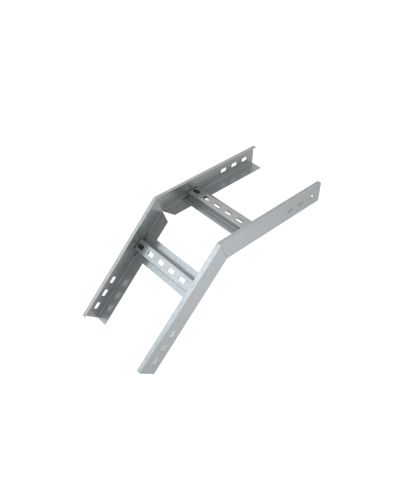 Угол лестничный вертикальный внешний 45 гр. 100х600х1,2 мм КМ-Профиль (LVL45-100-600-1.2) в Комсомольске-на-Амуре Аксессуары для лотков Pintop.ru