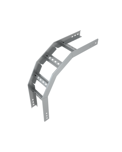 Угол лестничный вертикальный внешний 90 гр. 100х150х1,5 мм HD КМ-Профиль (LVL90-100-150-1.5 HD) в Комсомольске-на-Амуре Аксессуары для лотков Pintop.ru