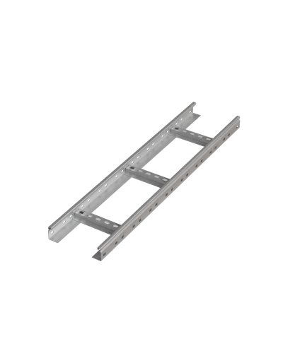 Лоток лестничный 50х100х1,2 L3000 мм INOX304 N КМ-Профиль (LL50-100-1.2-3000 INOX304 N) в Комсомольске-на-Амуре Кабельные лотки Pintop.ru