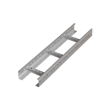 Лоток лестничный 80х200х1,2 L2000 мм HD85 N КМ-профиль (LL80-200-1.2-2000 HD85 N)