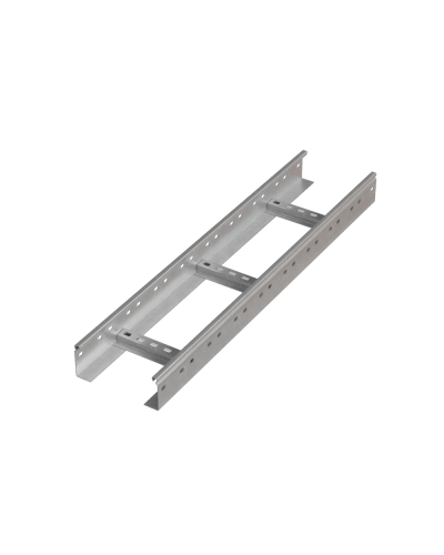 Лоток лестничный 80х600х1,2 L2500 мм INOX304 N КМ-Профиль (LL80-600-1.2-2500 INOX304 N) в Комсомольске-на-Амуре Кабельные лотки Pintop.ru