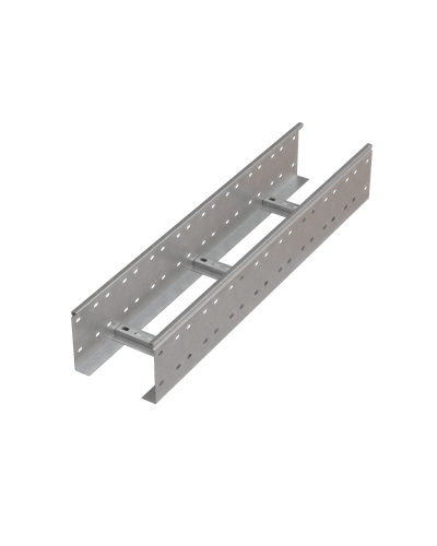 Лоток лестничный 150х600х1,2 L2500 мм N КМ-профиль (LL150-600-1.2-2500 N) в Комсомольске-на-Амуре Кабельные лотки Pintop.ru