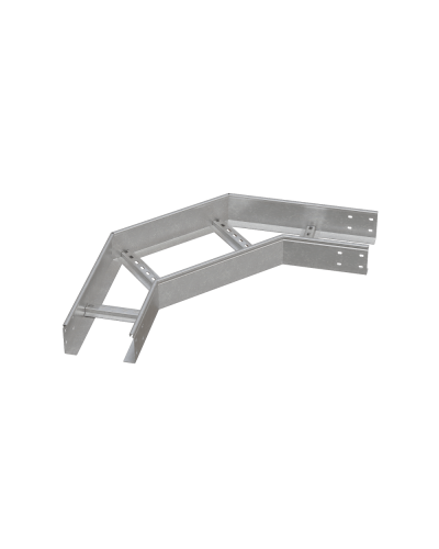 Угол лестничный горизонтальный 90 гр. 100х200х1,2 мм HD85 N КМ-профиль (LGL90-100-200-1.2 HD85 N) в Комсомольске-на-Амуре Аксессуары для лотков Pintop.ru