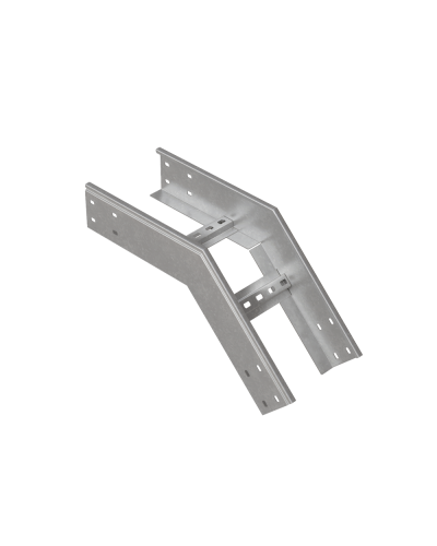 Угол лестничный вертикальный внешний 45 гр. 100х300х1,2 мм INOX304 N КМ-Профиль (LVL45-100-300-1.2 INOX304 N) в Комсомольске-на-Амуре Аксессуары для лотков Pintop.ru