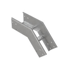 Угол лестничный вертикальный внешний 45 гр. 150х800х2,0 мм HD N КМ-профиль (LVL45-150-800-2.0 HD N)