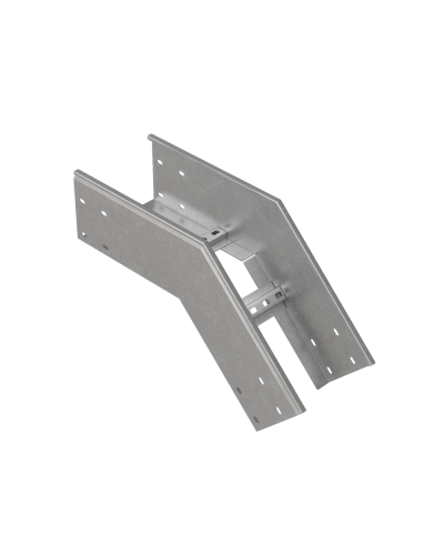 Угол лестничный вертикальный внешний 45 гр. 150х800х1,5 мм N КМ-профиль (LVL45-150-800-1.5 N) в Комсомольске-на-Амуре Аксессуары для лотков Pintop.ru