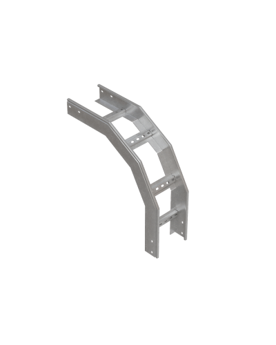 Угол лестничный вертикальный внешний 90 гр. 80х400х1,5 мм HD85 N КМ-профиль (LVL90-80-400-1.5 HD85 N) в Комсомольске-на-Амуре Аксессуары для лотков Pintop.ru