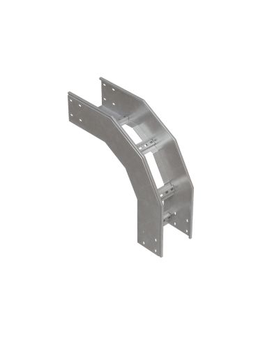 Угол лестничный вертикальный внешний 90 гр. 150х700х1,2 мм N КМ-профиль (LVL90-150-700-1.2 N) в Комсомольске-на-Амуре Аксессуары для лотков Pintop.ru