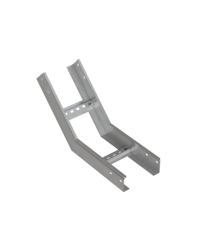 Угол лестничный вертикальный внутренний 45 гр. 80х500х1,2 мм INOX304 N КМ-Профиль (LNL45-80-500-1.2 INOX304 N) в Комсомольске-на-Амуре Аксессуары для лотков Pintop.ru