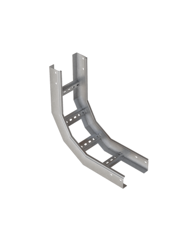 Угол лестничный вертикальный внутренний 90 гр. 80х200х1,2 мм INOX304 N КМ-Профиль (LNL90-80-200-1.2 INOX304 N) в Комсомольске-на-Амуре Аксессуары для лотков Pintop.ru