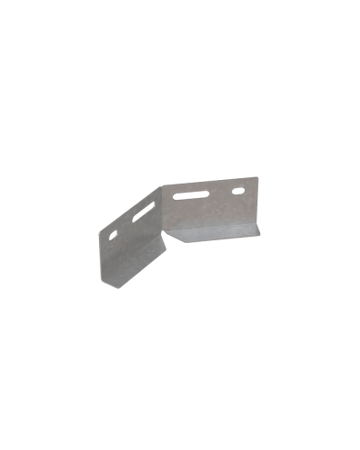 Регулируемый горизонтальный соединитель для лестничного лотка H80 s:1,2 мм N КМ-профиль (LSPNL2 N) в Комсомольске-на-Амуре Аксессуары для лотков Pintop.ru