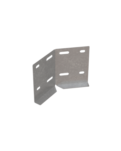 Регулируемый горизонтальный соединитель для лестничного лотка H150 s:2,0 мм HD85 N КМ-профиль (LSPNLU4 HD85 N) в Комсомольске-на-Амуре Аксессуары для лотков Pintop.ru