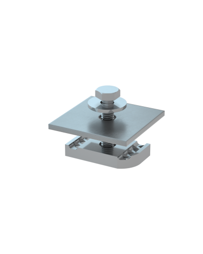 Прижим лестничного лотка к страт-профилю HD КМ-Профиль (STPR HD) в Комсомольске-на-Амуре Аксессуары для лотков Pintop.ru