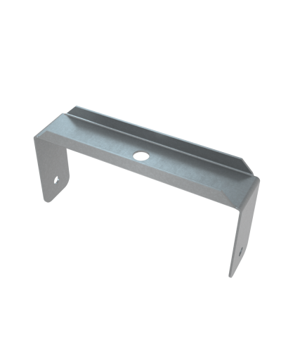 Скоба для подвеса на шпильке 150 мм INOX304 КМ-Профиль (SPS150 INOX304) в Комсомольске-на-Амуре Держатели, клипсы, скобы Pintop.ru